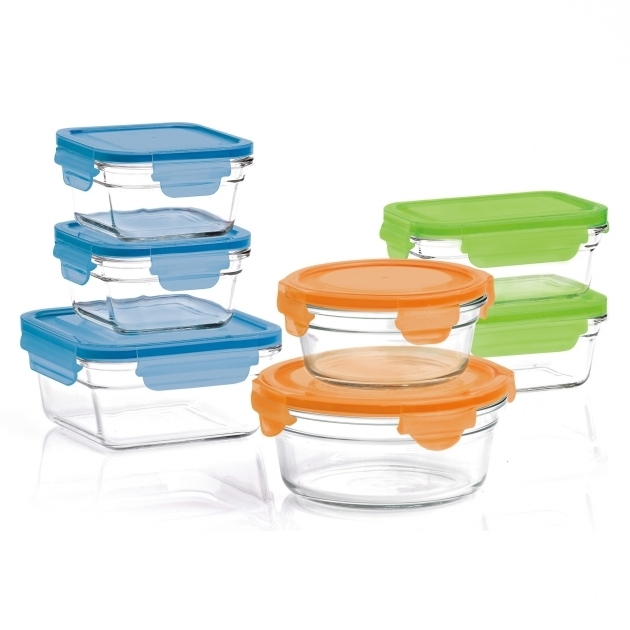 Awesome Glasslock 14 Piece Container Set Reviews Wayfair Glasslock Food Storage Container Sets
