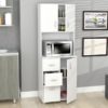 Microwave Cabinet With Storage