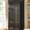 Tall Wood Storage Cabinets With Doors And Shelves