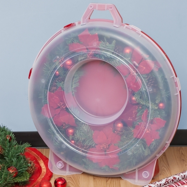 Fascinating Wreath Storage Container In Holiday Wreath Storage 36 Inch Wreath Storage Container