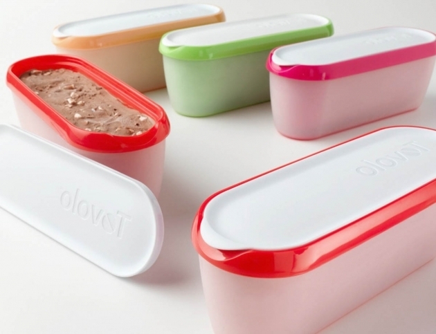 Fascinating New Tovolo Glide A Scoop Ice Cream Block Tub Plastic Container Bpa Ice Cream Storage Container
