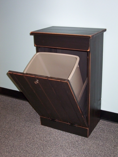 Image of Tips Customize Your Kitchen Cabinet With Tilt Out Trash Bin Tilt Out Trash Bin Storage Cabinet