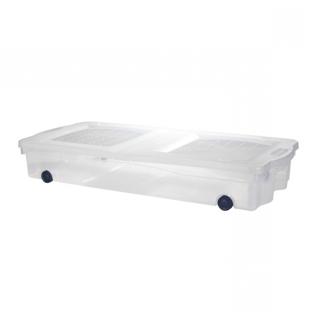 Marvelous Shop Rubbermaid Slimfit Wheeled Underbed Box At Lowes Underbed Storage Containers