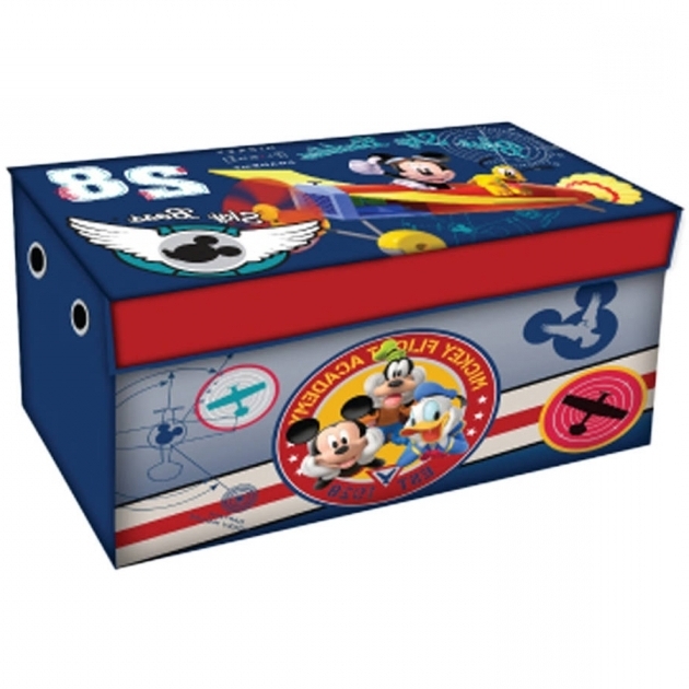 Alluring Disney Mickey Mouse Room In A Box With Bonus Toy Bin Walmart Mickey Mouse Storage Bins