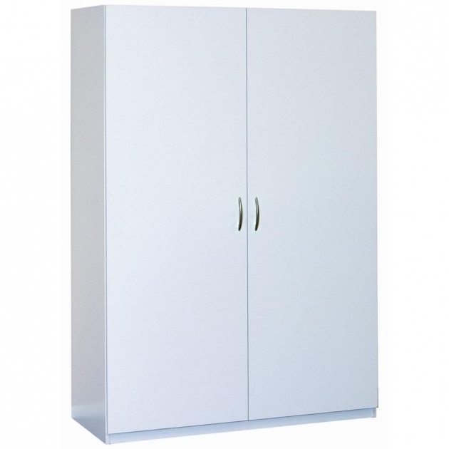 Image of Free Standing Cabinets Garage Cabinets Storage Systems The White Storage Cabinets With Doors