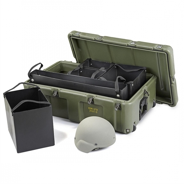 Marvelous New Us Military Surplus Hardigg 33x20x12 Wheeled Case With Wheeled Storage Containers