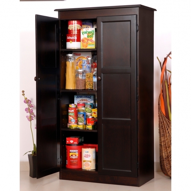 Picture of Sauder Homeplus Swing Out Storage Cabinet Pantry Cabinets At Food Storage Cabinet With Doors