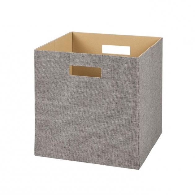 Remarkable Closetmaid 13 In H X 13 In W X 13 In D Decorative Fabric Closetmaid Storage Bins