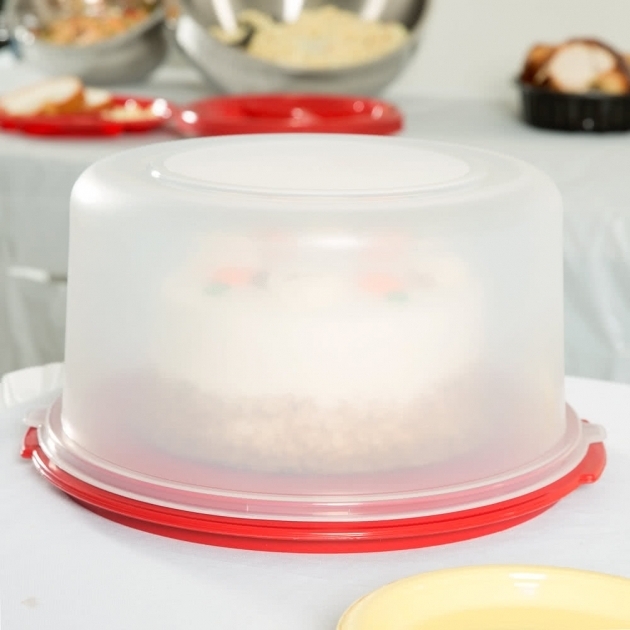 Stylish Rubbermaid Cake Keeper 1777191 Cake Carrier Cake Pie Storage Cake Storage Containers