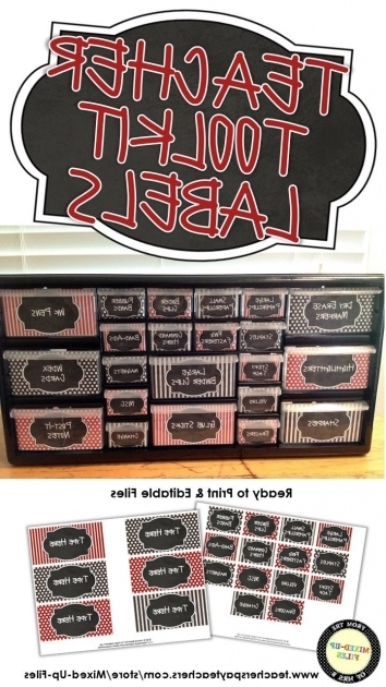 Gorgeous 25 Best Ideas About Teacher Toolbox Labels On Pinterest 22 Drawer Storage Cabinet