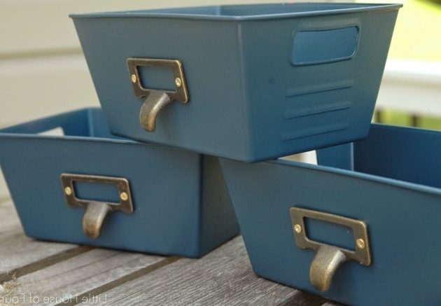 Marvelous Dollar Store Bins To Stylish Storage Just Add Paint Lemons Paint Storage Containers
