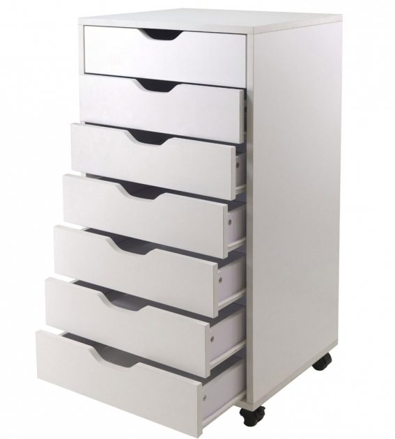 Picture of 7 Drawer Storage Cart In Bathroom Organizers Storage Containers With Drawers