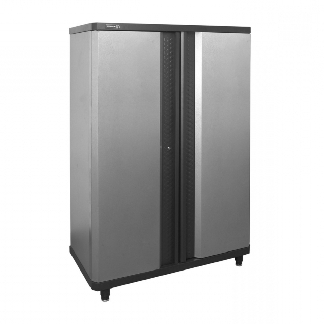 Picture of Shop Garage Cabinets Storage Systems At Lowes Storage Cabinets At Lowes