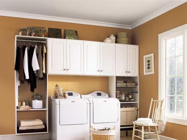 Remarkable 10 Clever Storage Ideas For Your Tiny Laundry Room Hgtvs Storage Cabinets For Laundry Room