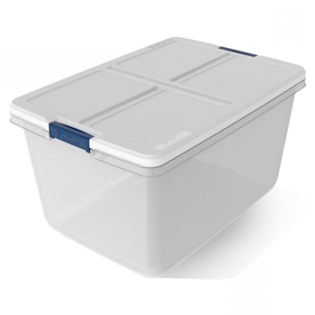 Stunning Shop Hefty 66 Quart Clear Tote With Latching Lid At Lowes Hefty Storage Bins