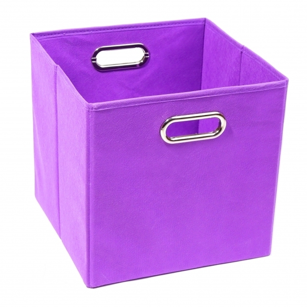 Stylish Modern Littles Color Pop Folding Storage Bin Reviews Wayfair Purple Storage Bins