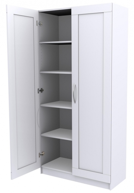 Alluring Grey White Storage Cabinet With Doors For Large Office Desk Large Storage Cabinet With Doors