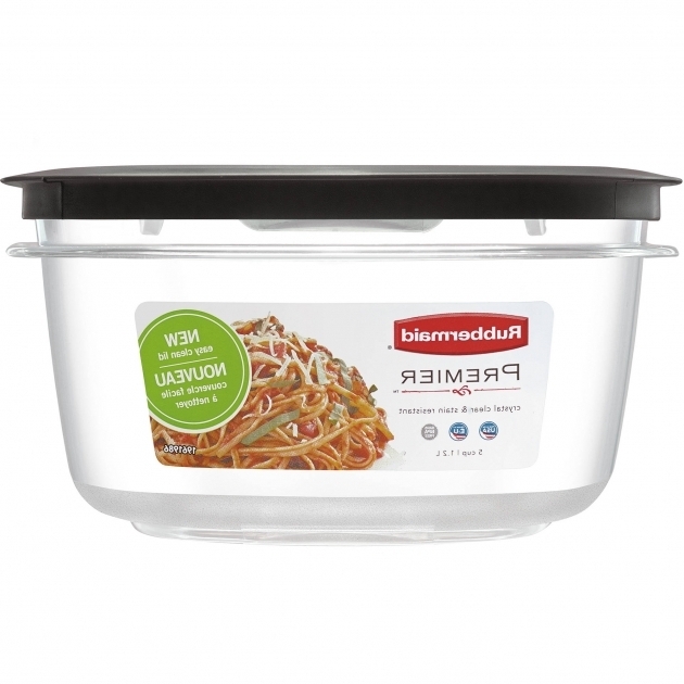 Outstanding Rubbermaid Premier Food Storage Container 5 Cup Walmart Rubbermaid Kitchen Storage Containers