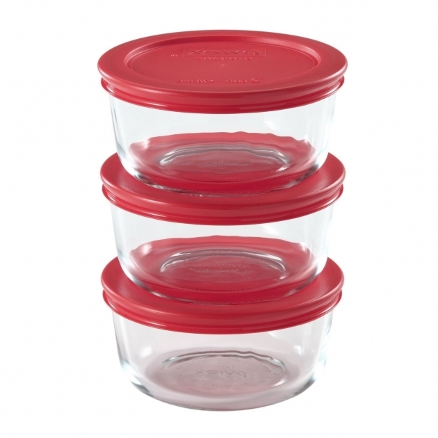 Incredible Pyrex Storage Plus 6 Piece Value Pack 3 Each 2 Cup Round With Glass Food Storage Containers With Lids