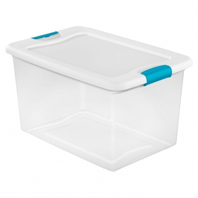 Outstanding Storage Bins Totes Storage Organization The Home Depot Plastic Storage Bins With Lids