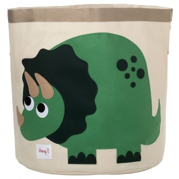 Picture of 3 Sprouts Dinosaur Storage Bin Reviews Wayfair Dinosaur Storage Bin