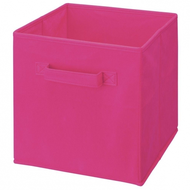Picture of Pink Cube Furniture Storage Cube Storage Accessories Plastic Cube Storage Bin