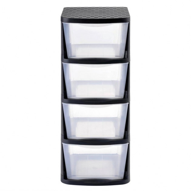Remarkable Muscle Rack 4 Drawer Clear Plastic Storage Tower With Black Frame Plastic Storage Containers With Drawers